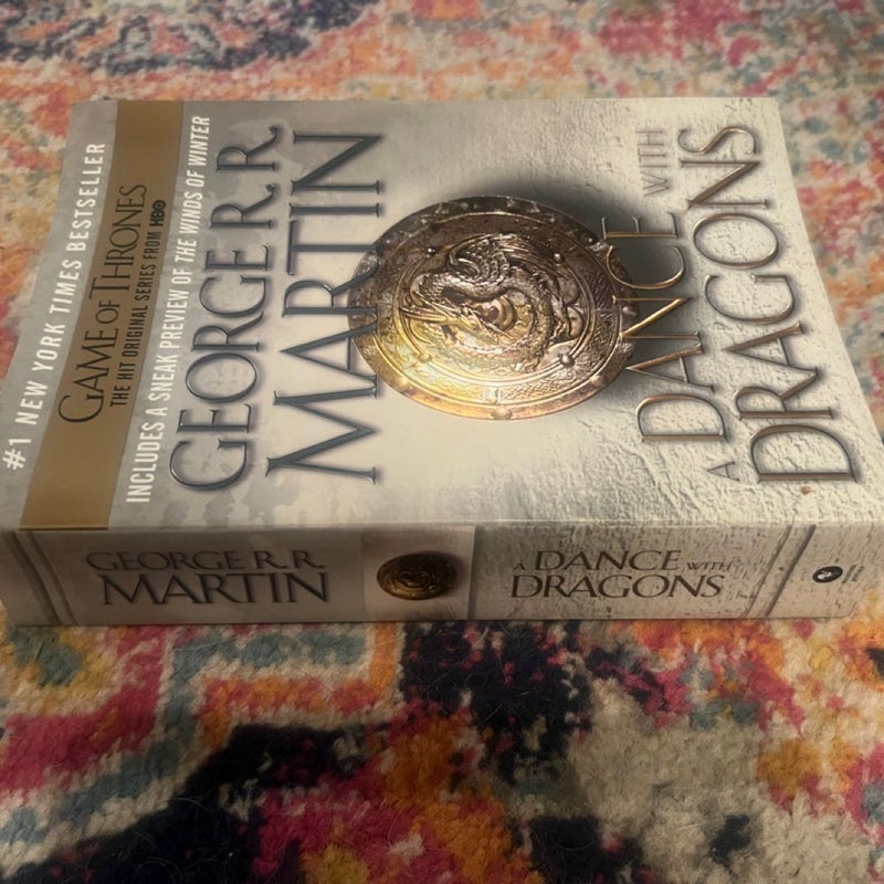 A Dance with Dragons Pt. 2 : After the Feast Paperback George R. Martin Trade PB