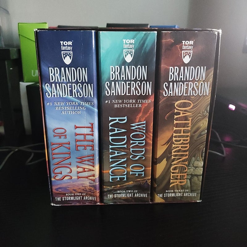 Stormlight Archive MM Boxed Set I, Books 1-3