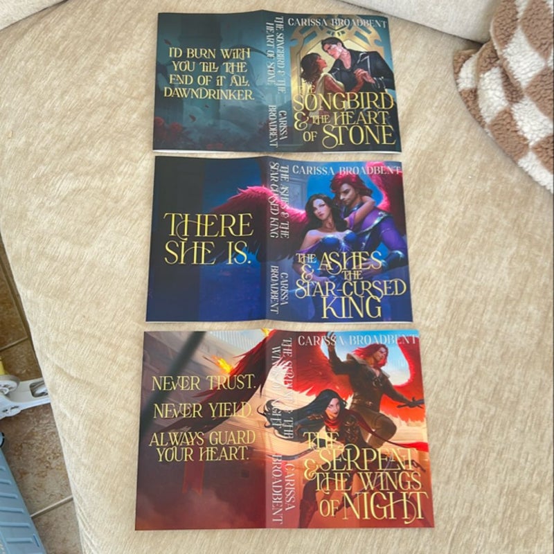 Special Edition SIGNED Dust jackets 