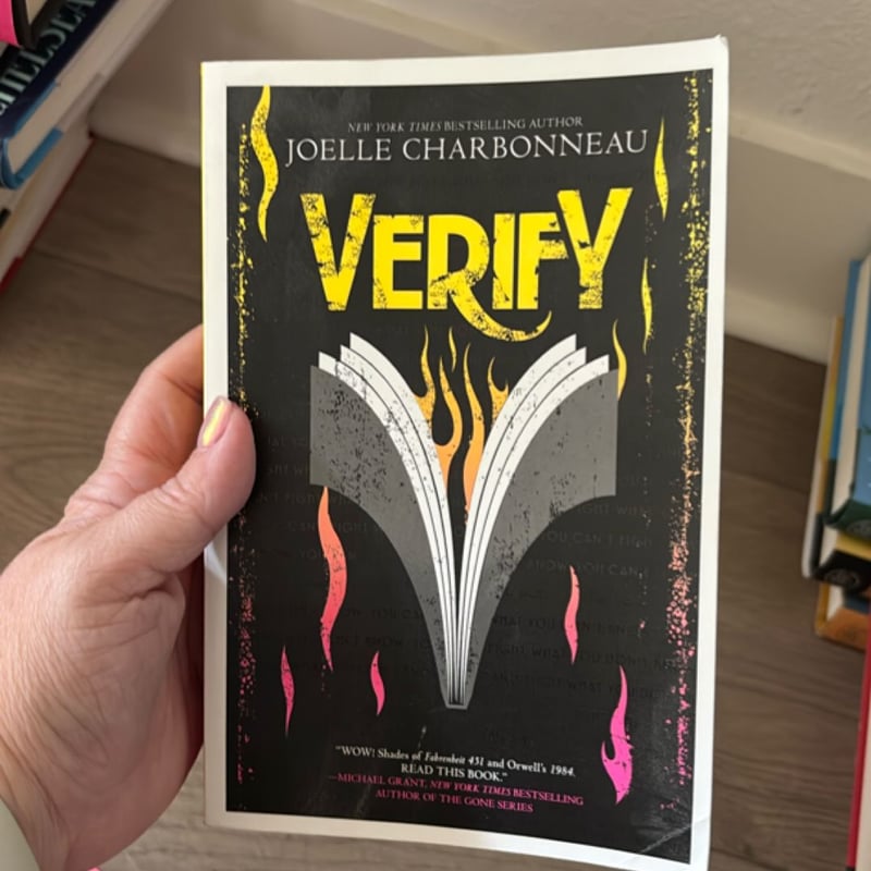 Verify by Joelle Charbonneau, Paperback | Pangobooks