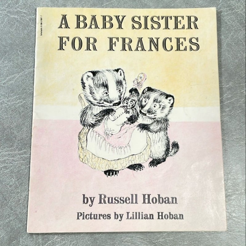 A Baby Sister for Frances