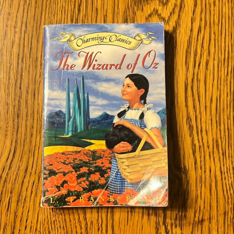 Wizard of Oz Book and Charm