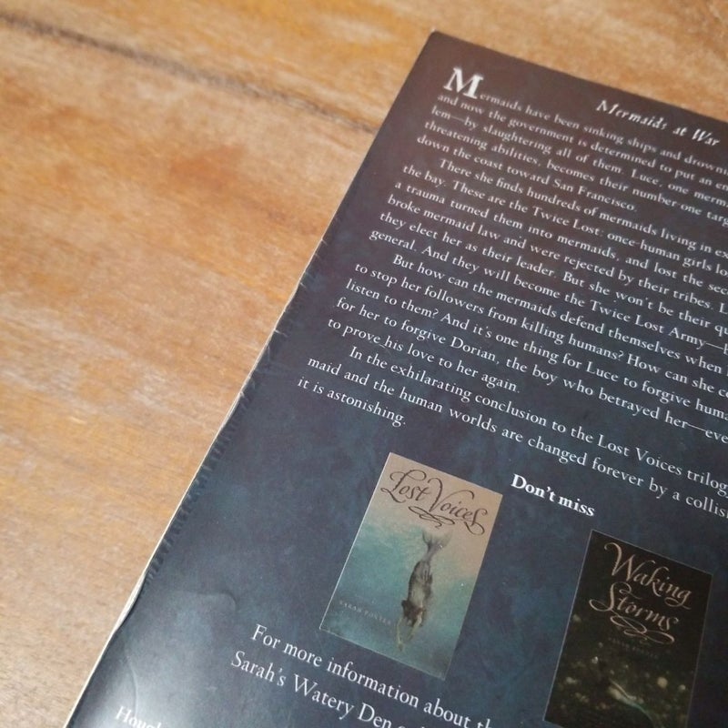 The Lost Voices Trilogy (Lost Voices, Waking Storms, The Twice Lost)