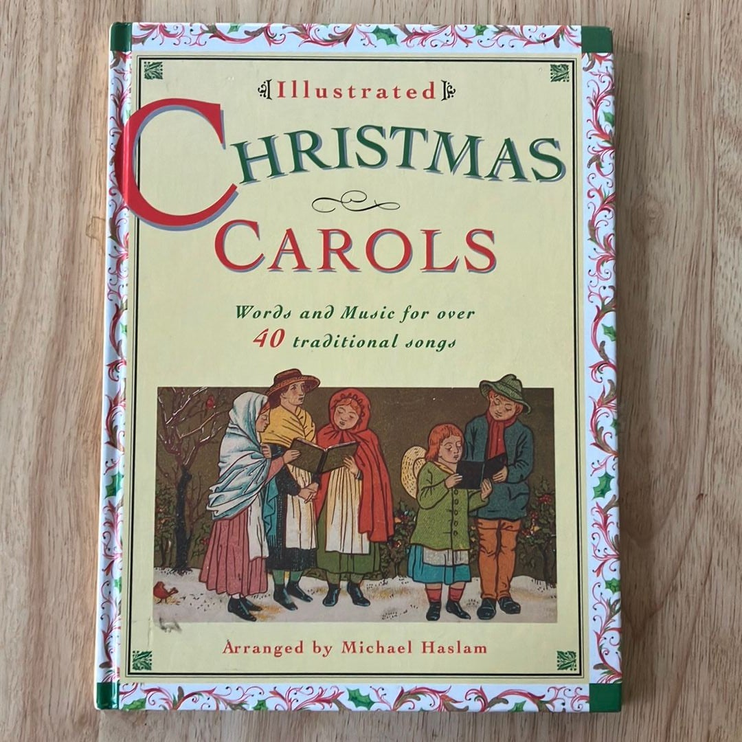 Illustrated Christmas Carols by Michael Haslam, Hardcover | Pangobooks