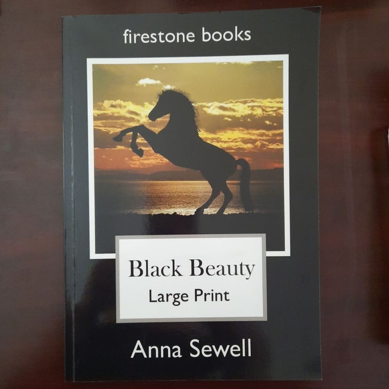 Black Beauty: Large Print