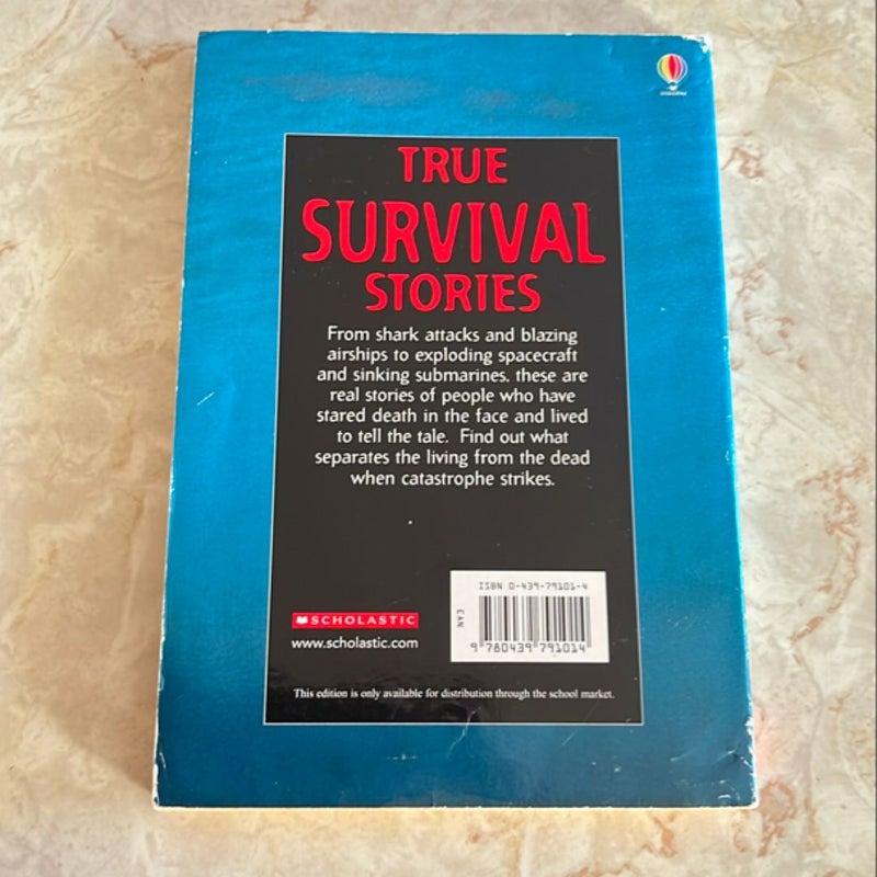 Usborne: True Survival Stories