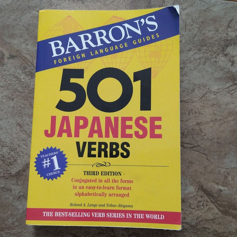 501 Japanese Verbs