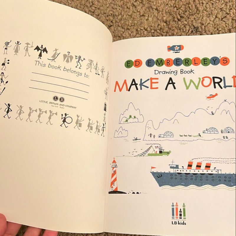 Ed Emberley's Drawing Book: Make a World