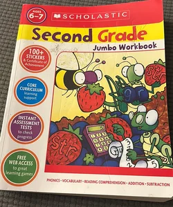 Scholastic Second Grade Jumbo Workbook