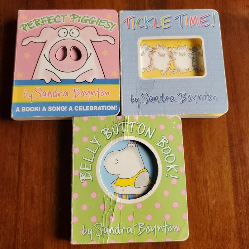 Perfect Piggies, Tickle Time, & Belly Button Beach (bundle of 3)
