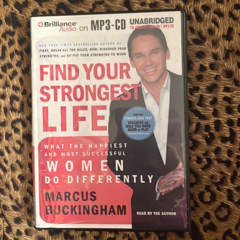 Find Your Strongest Life (mp3 CD)