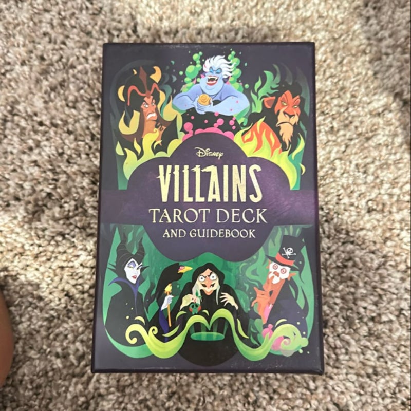 Disney Villains Tarot Deck and Guidebook | Movie Tarot Deck | Pop Culture Tarot