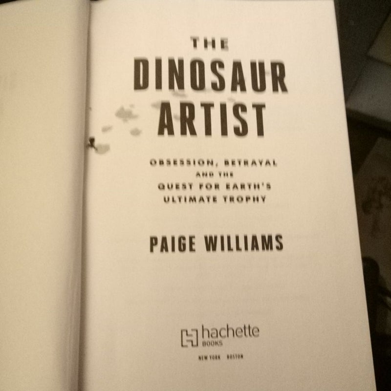 The Dinosaur Artist