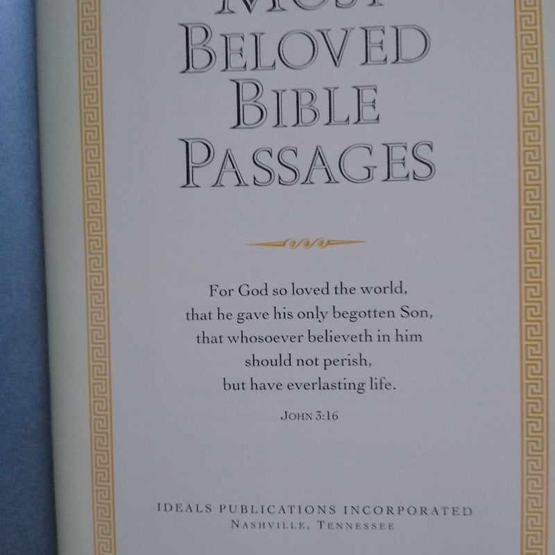 Most Beloved Bible Passages