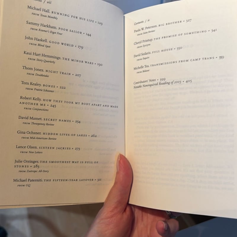 The Best American Nonrequired Reading 2004