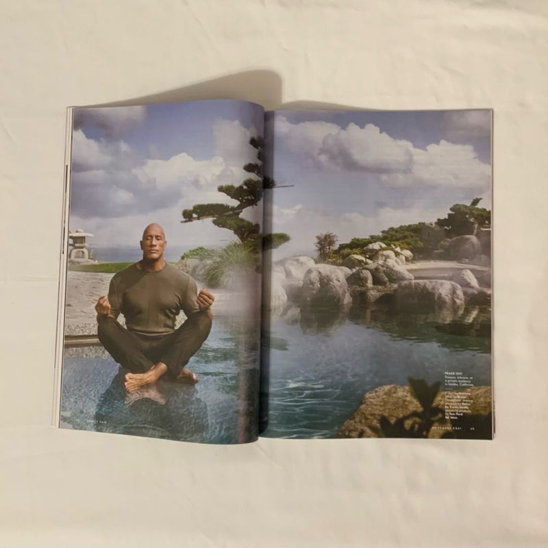 Vanity Fair Dwayne Johnson “The Passion of” Issue November 2021 Magazine
