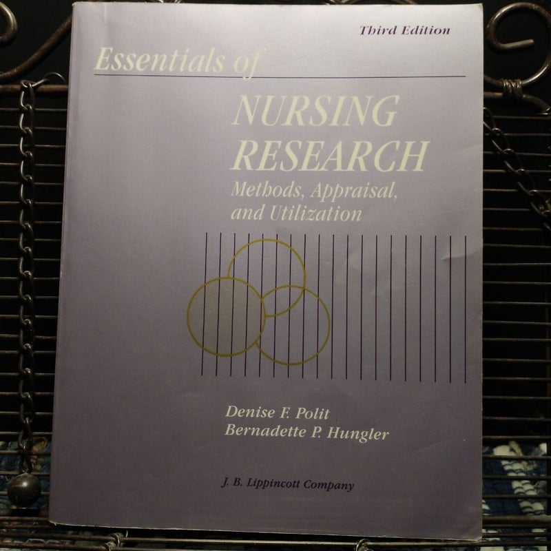 Essentials of Nursing Research