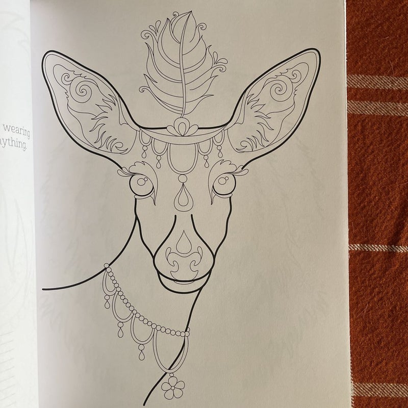 Dapper Animals Coloring Book