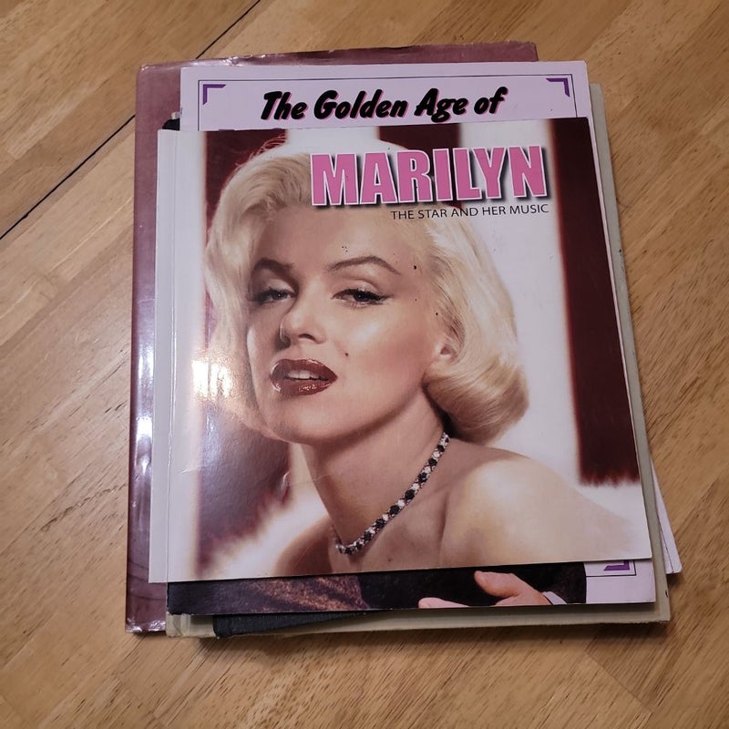 Huge Marilyn Monroe book collection. 8 total.