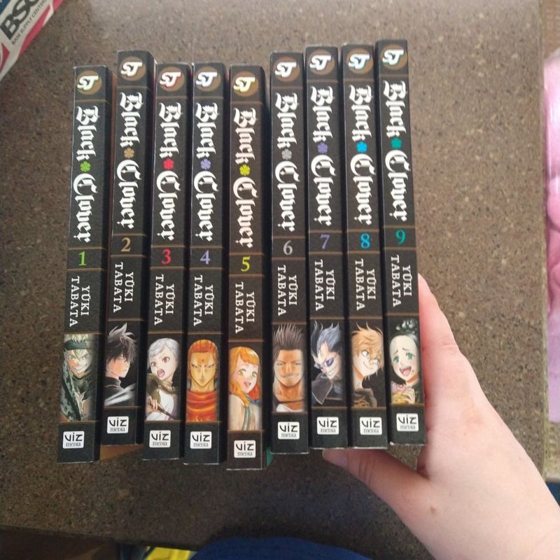 Black Clover, Vol.1-9