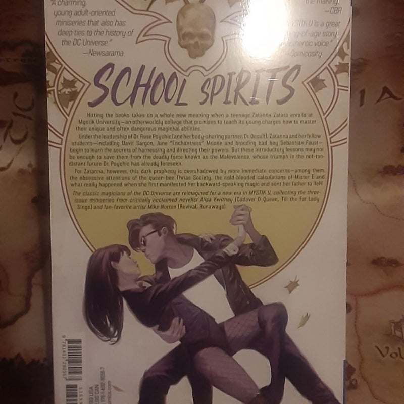 Mystic U tpb volume 1, Zatanna 