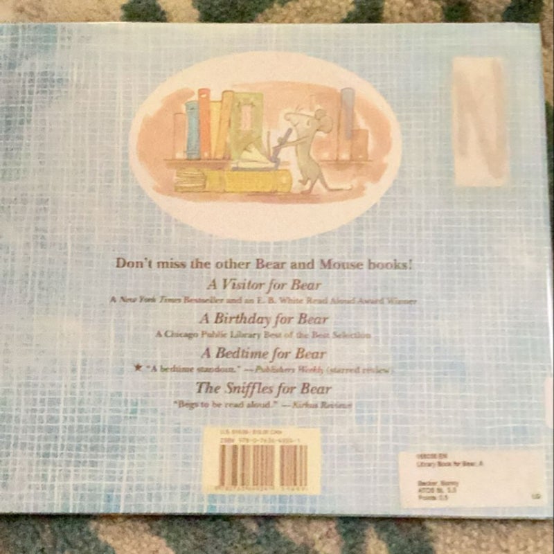 A Library Book for Bear