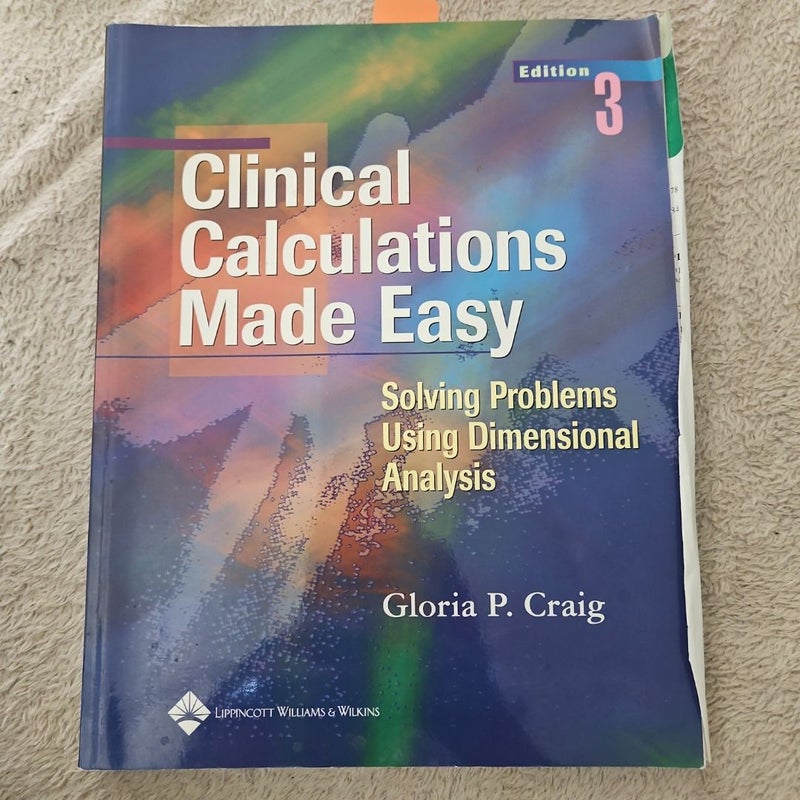 Clinical Calculations Made Easy