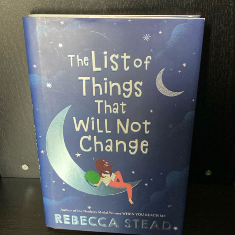 The List of Things That Will Not Change