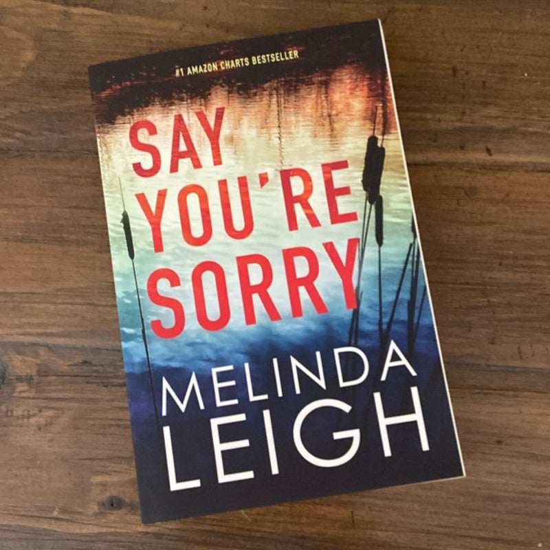 Say You're Sorry