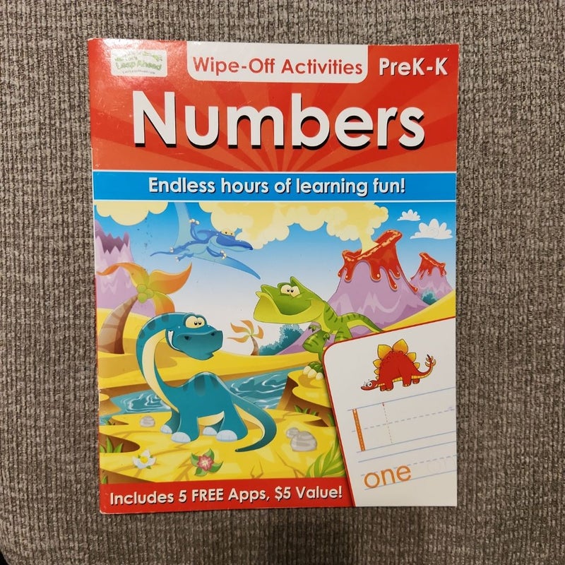 Numbers Wipe-Off Activities