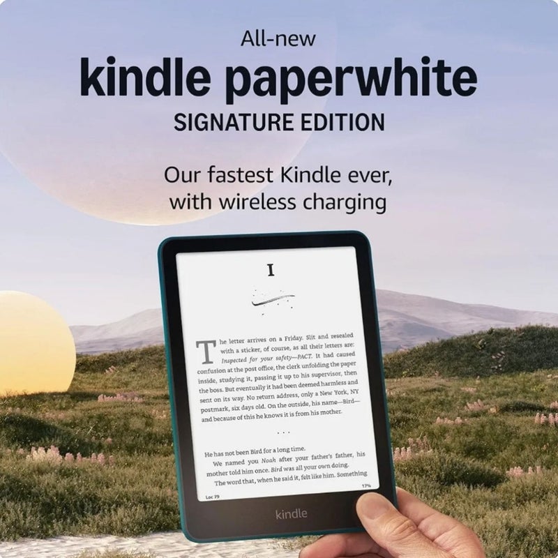 All-new Amazon Kindle Paperwhite Signature Edition (32 GB) - Metallic Jade