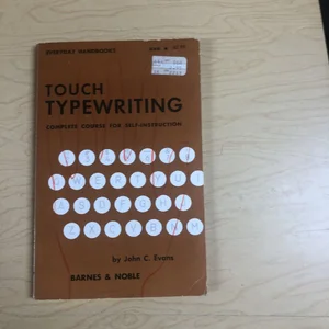 Touch Typewriting