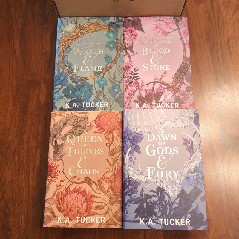**FAIRYLOOT SIGNED EXCLUSIVE** Fate & Flame Series