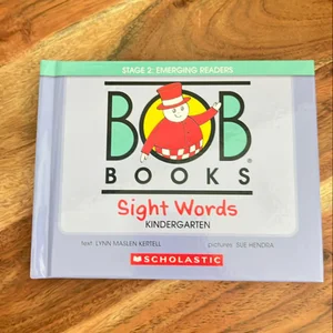 Bob Books - Sight Words Kindergarten Hardcover Bind-Up Phonics, Ages 4 and up, Kindergarten (Stage 2: Emerging Reader)