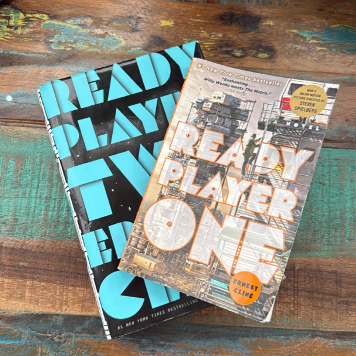 2 BOOKS: Ready Player One & Ready Player Two by Ernest Cline, Paperback ...