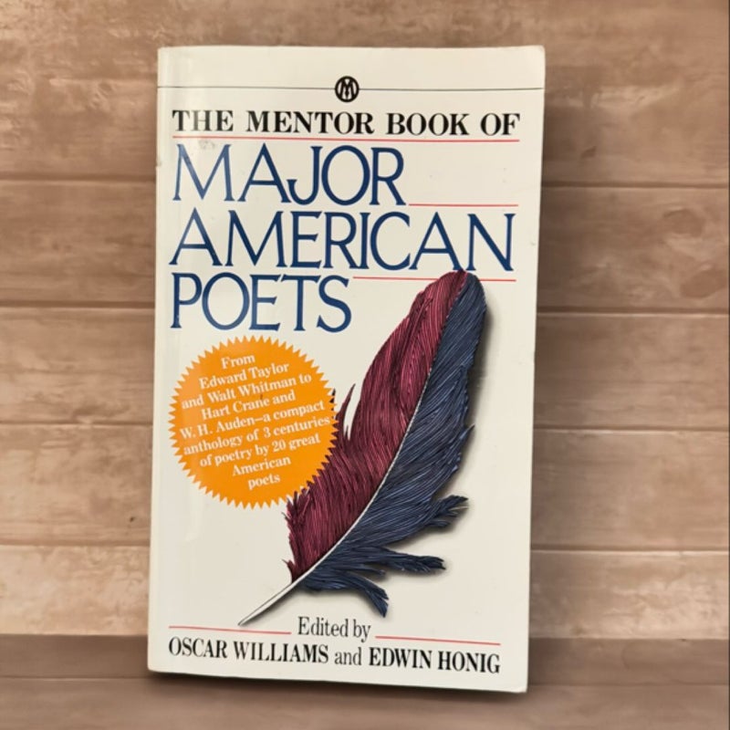 The Mentor Book of Major American Poets