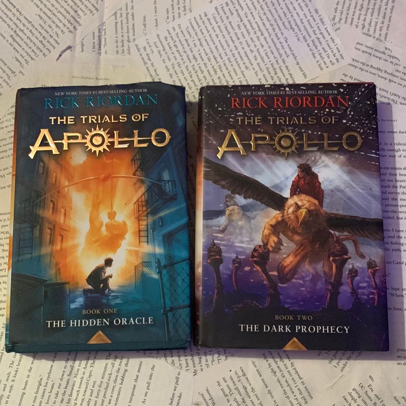 The Trials of Apollo books 1 & 2