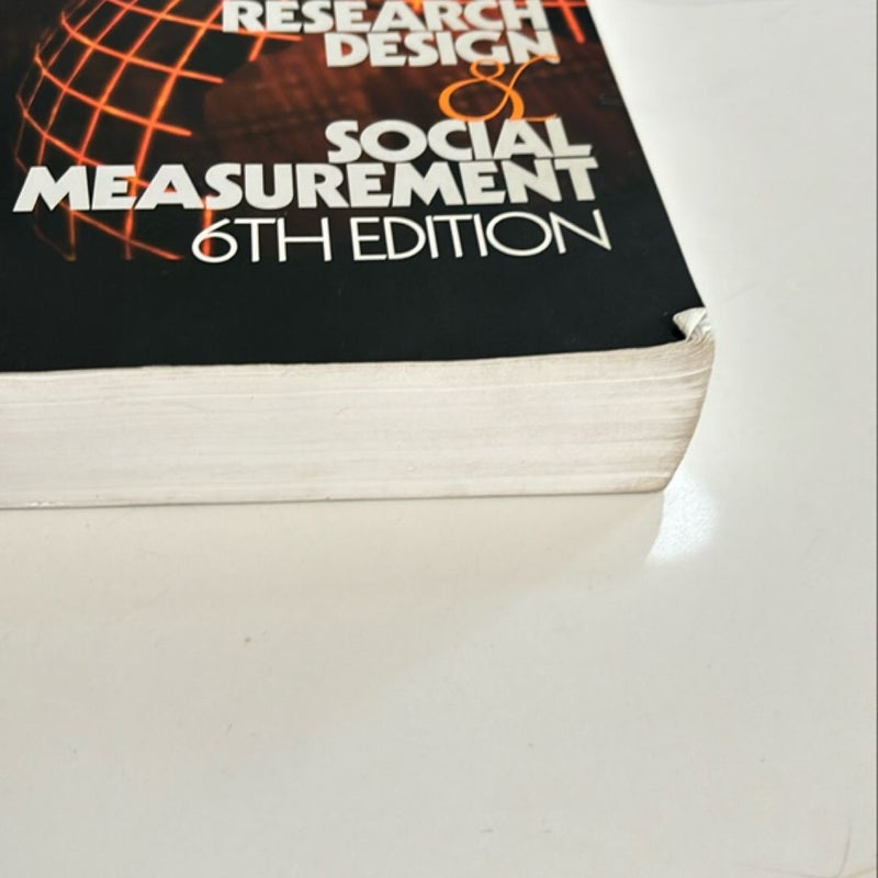 Handbook of Research Design and Social Measurement