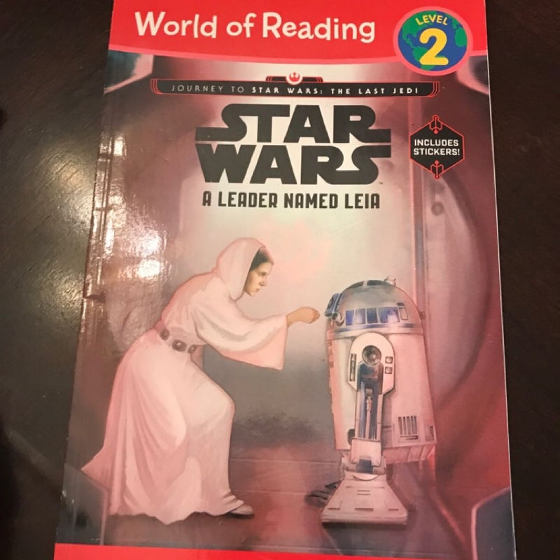 World of Reading Journey to Star Wars: the Last Jedi: a Leader Named Leia (Level 2 Reader)