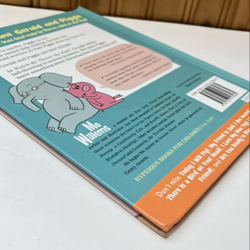 Watch Me Throw the Ball! (an Elephant and Piggie Book)