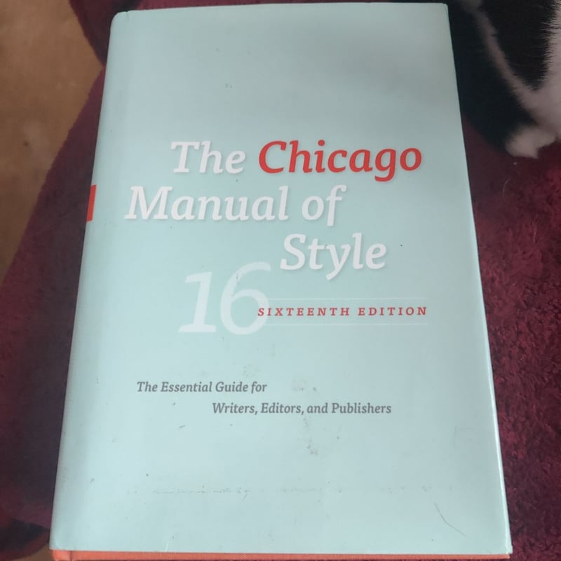 The Chicago Manual of Style
