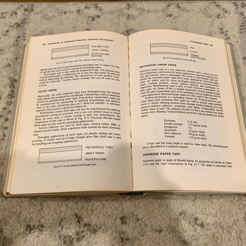 Handbook of Pressure-Sensitive Adhesive Technology