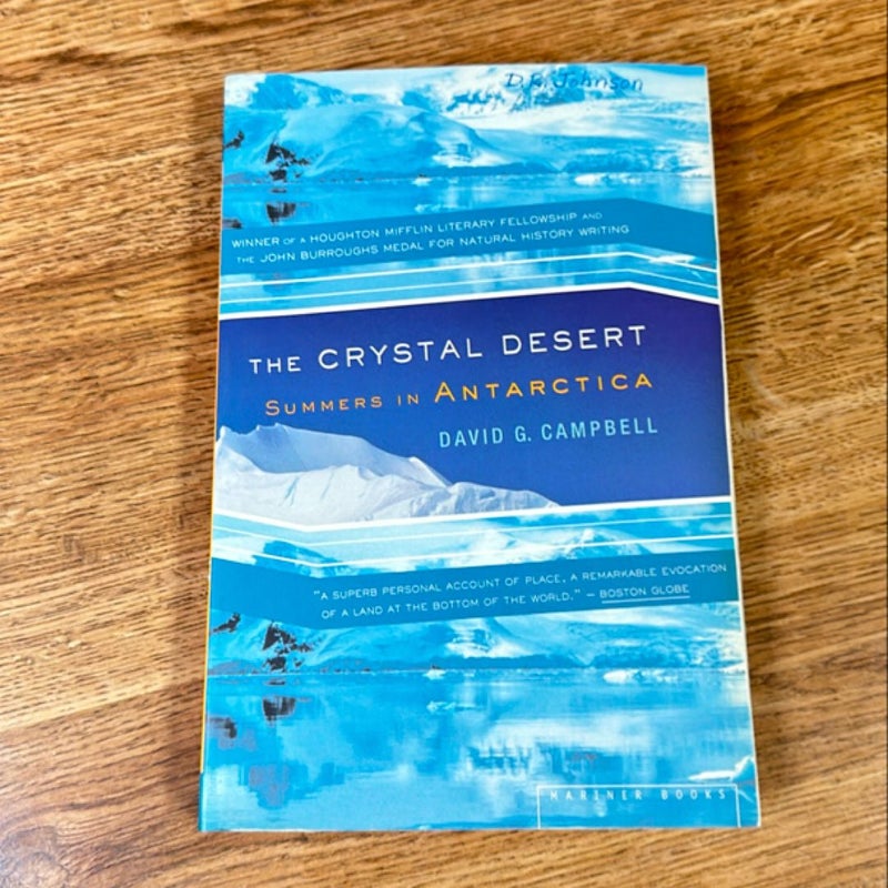 The Crystal Desert