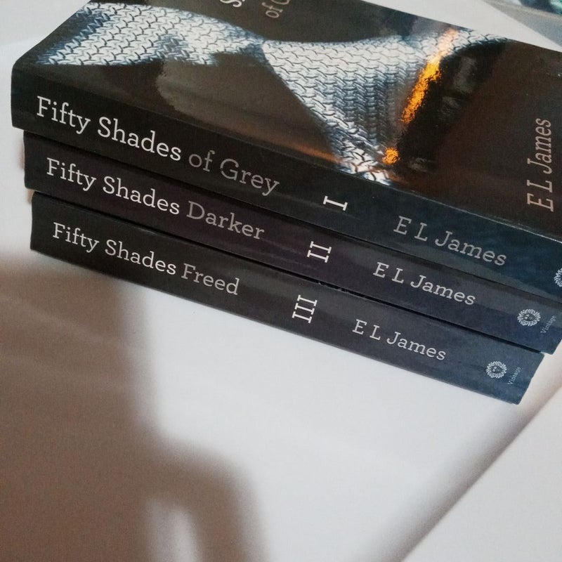 Fifty Shades of Grey (set of 3)
