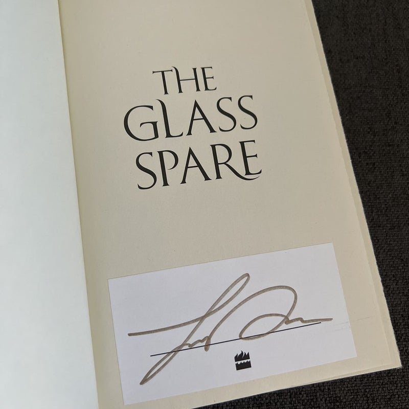 The Glass Spare (with signed bookplate)