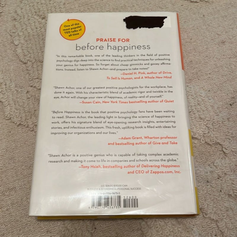 Before Happiness