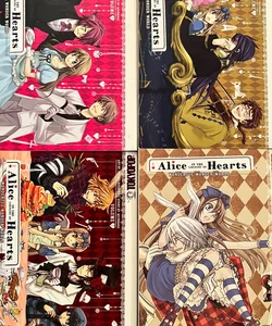 Alice in the Country of Hearts Vol 1,2,3,5