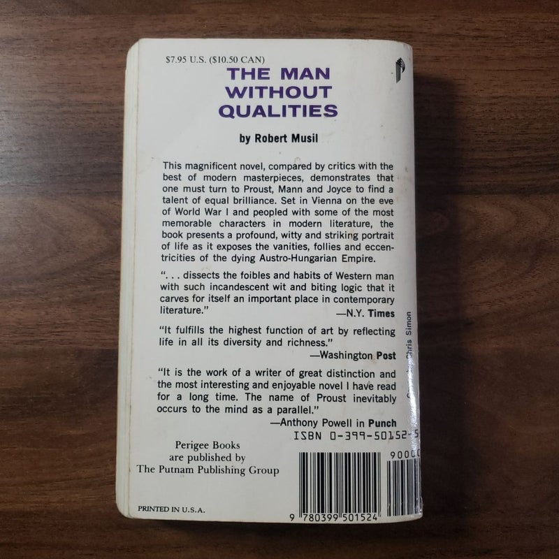 The Man Without Qualities