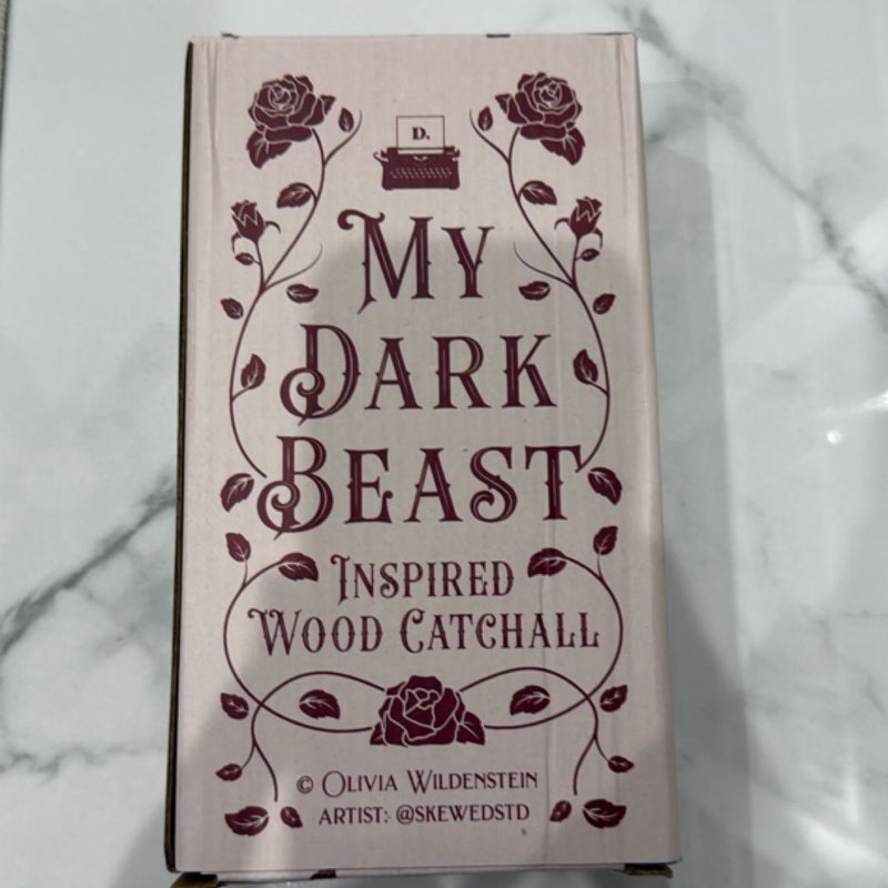 My Dark Beast Wood Catchall 