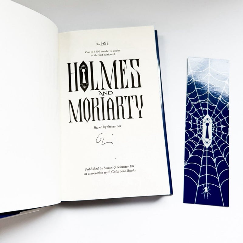 Holmes and Moriarty (SIGNED and NUMBERED Goldsboro Exclusive Edition)